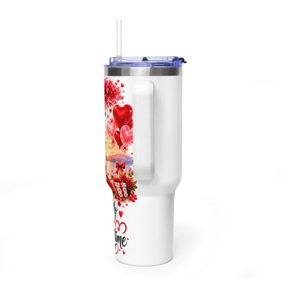 40oz Valentine’s Day Love Tree Thermal Tumbler
