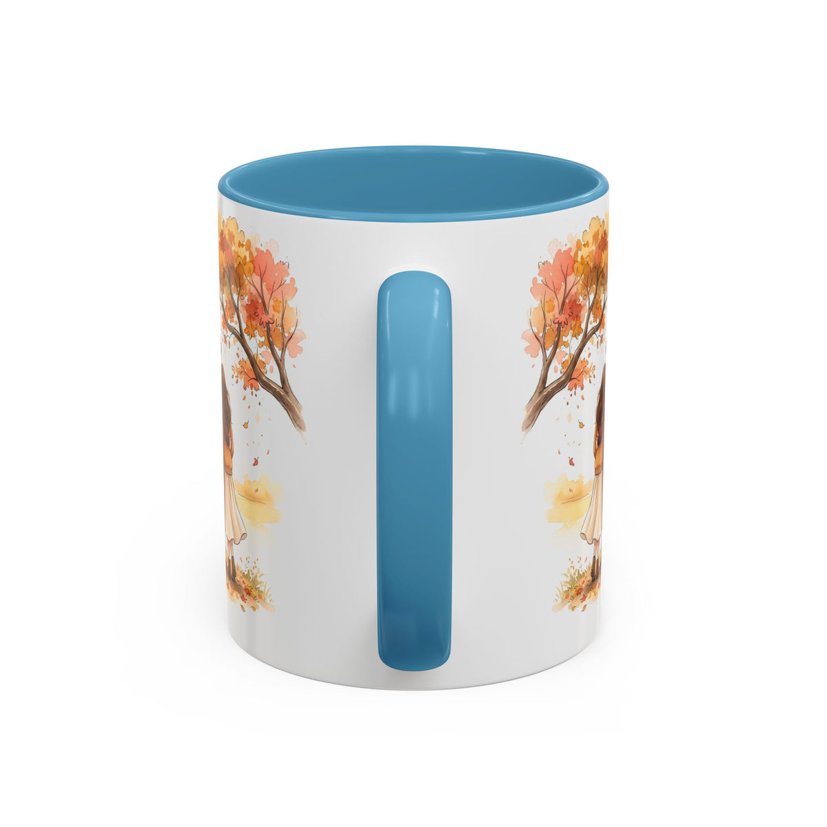Autumn Couple Under Tree Coffee Mug