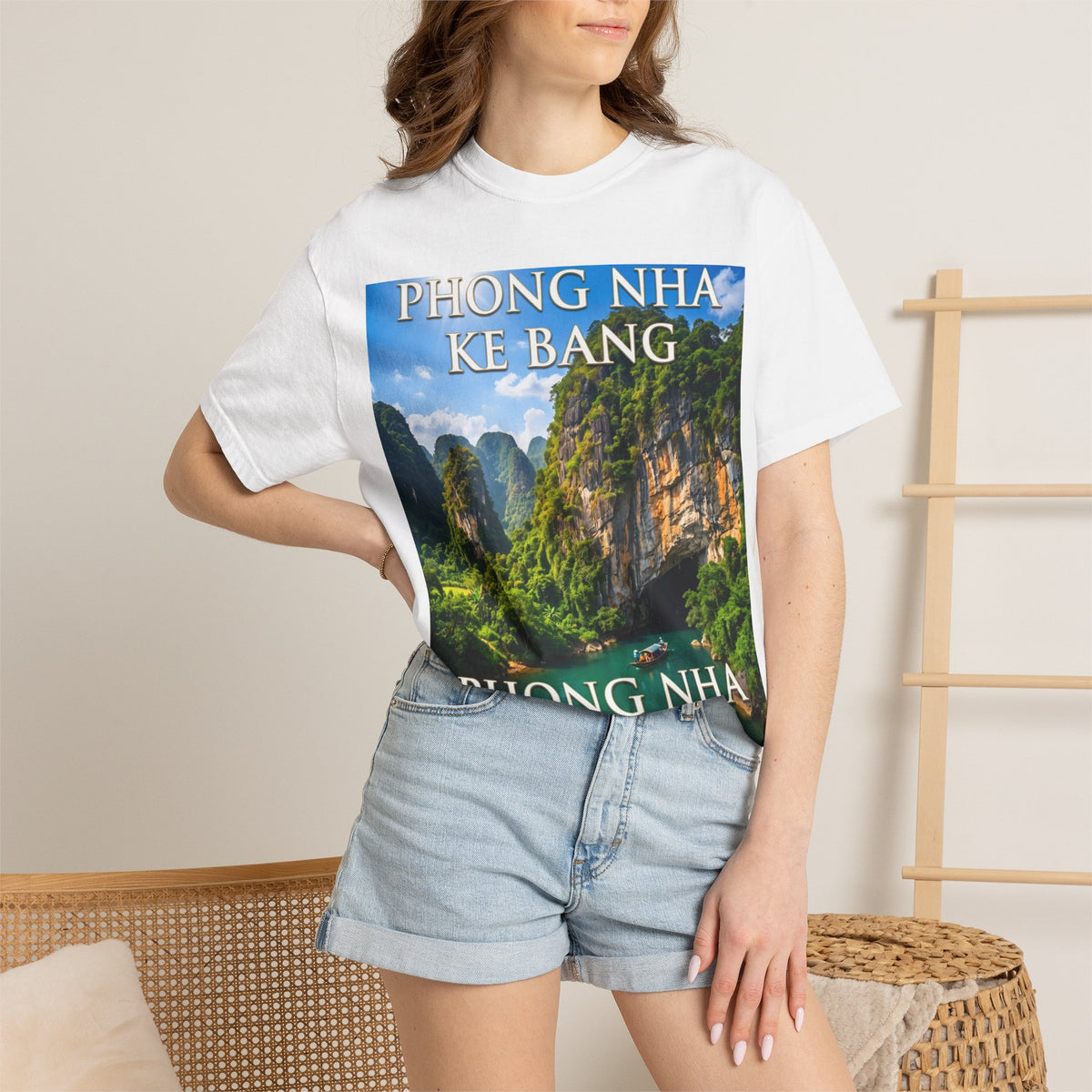 Phong Nha Ke Bang Scenic T-Shirt — Vietnam Landscape Travel Tee