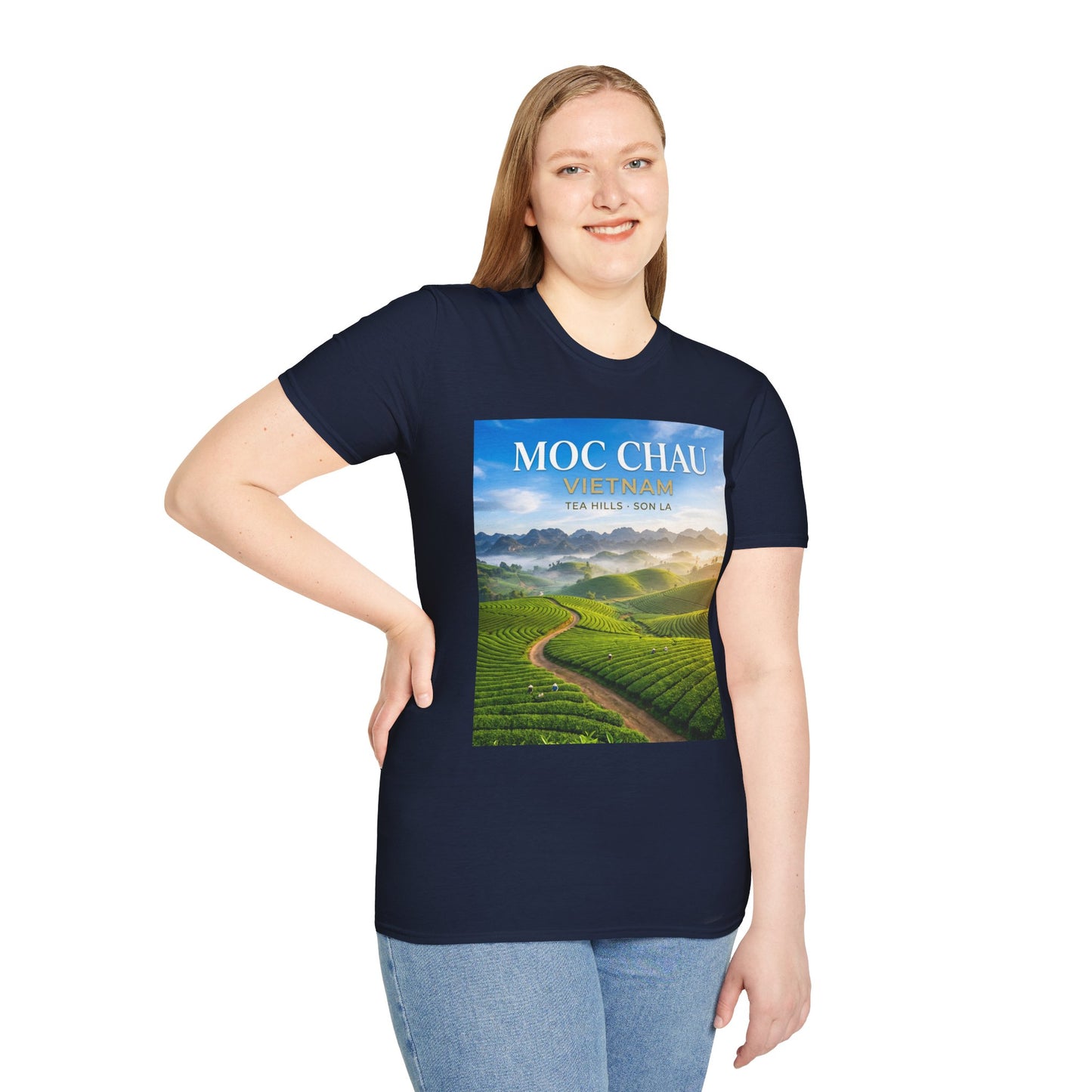 Moc Chau Vietnam Tee – Tea Hills of Son La Scenic Travel T-Shirt
