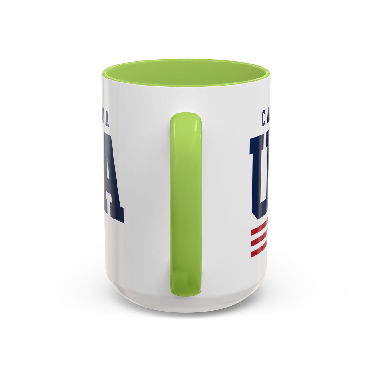 USA California Coffee Mug — Patriotic Accent 11/15oz