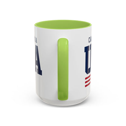 USA California Coffee Mug — Patriotic Accent 11/15oz