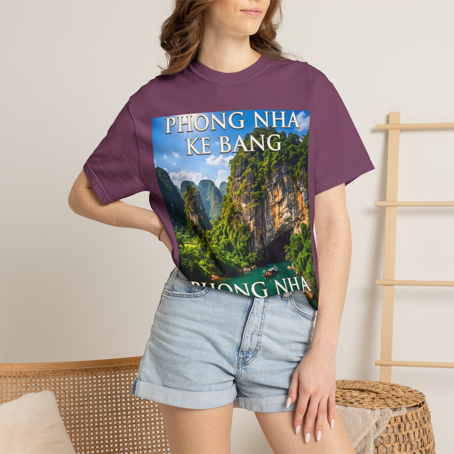 Phong Nha Ke Bang Scenic T-Shirt — Vietnam Landscape Travel Tee