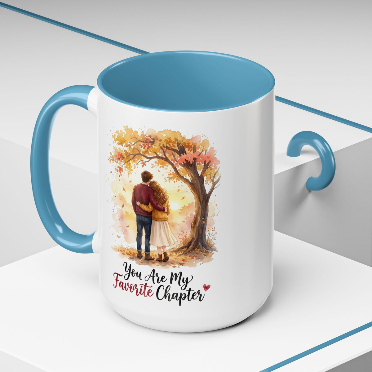 You Are My Favorite Chapter Romantic Autumn Coffee Mug