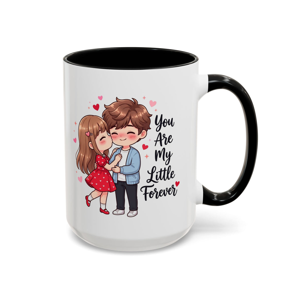You Are My Little Forever Romantic Couple Coffee Mug