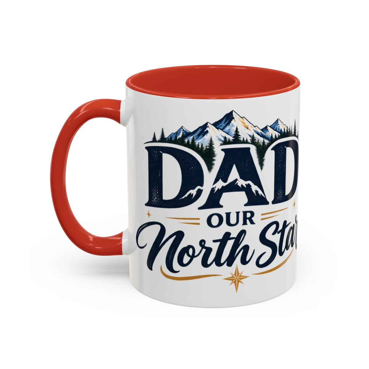 Adventure Compass Mountain Coffee Mug