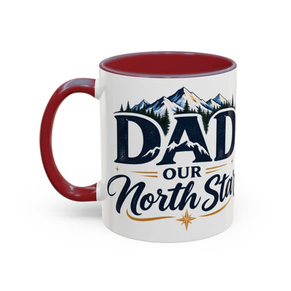 Adventure Compass Mountain Coffee Mug
