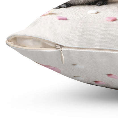 Spun Polyester Square Pillow