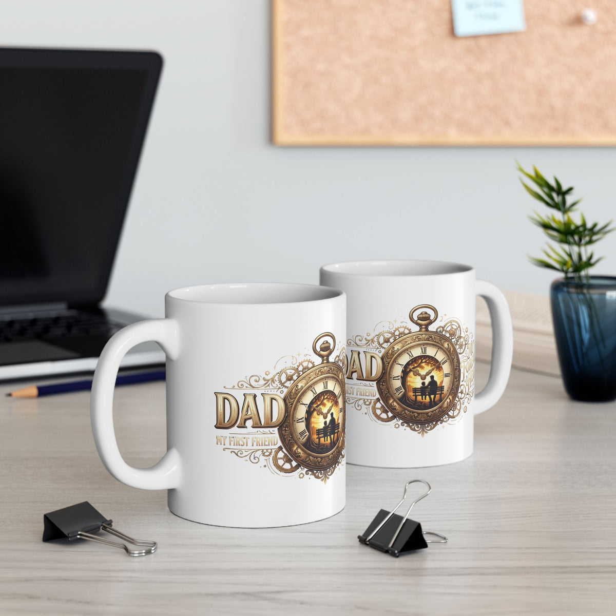 My Forever Hero Dad Ceramic Mug