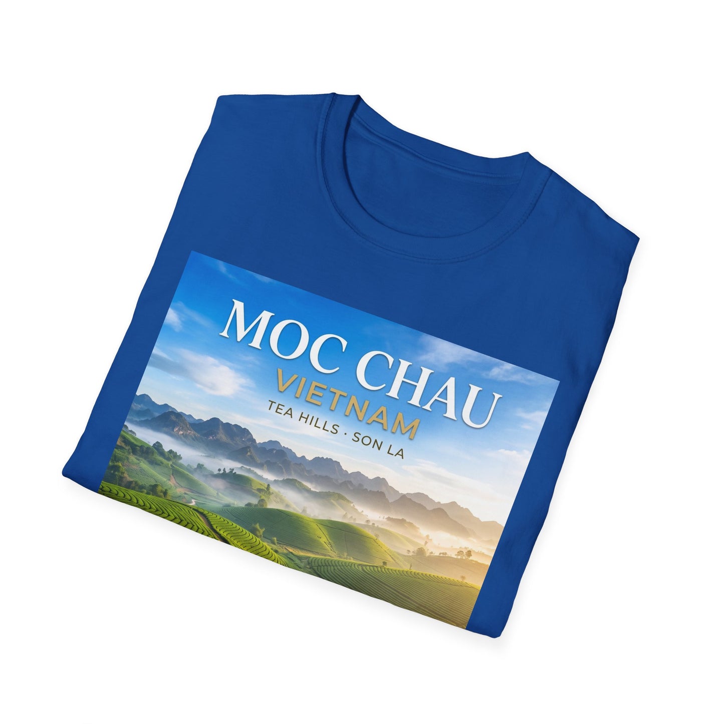 Moc Chau Vietnam Tee – Tea Hills of Son La Scenic Travel T-Shirt