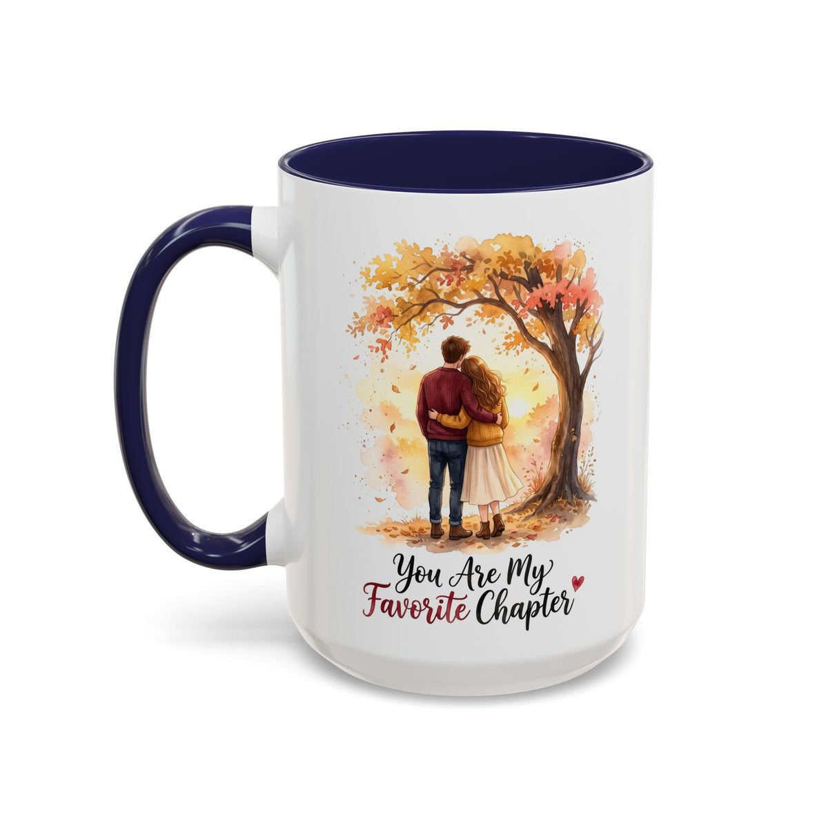You Are My Favorite Chapter Romantic Autumn Coffee Mug