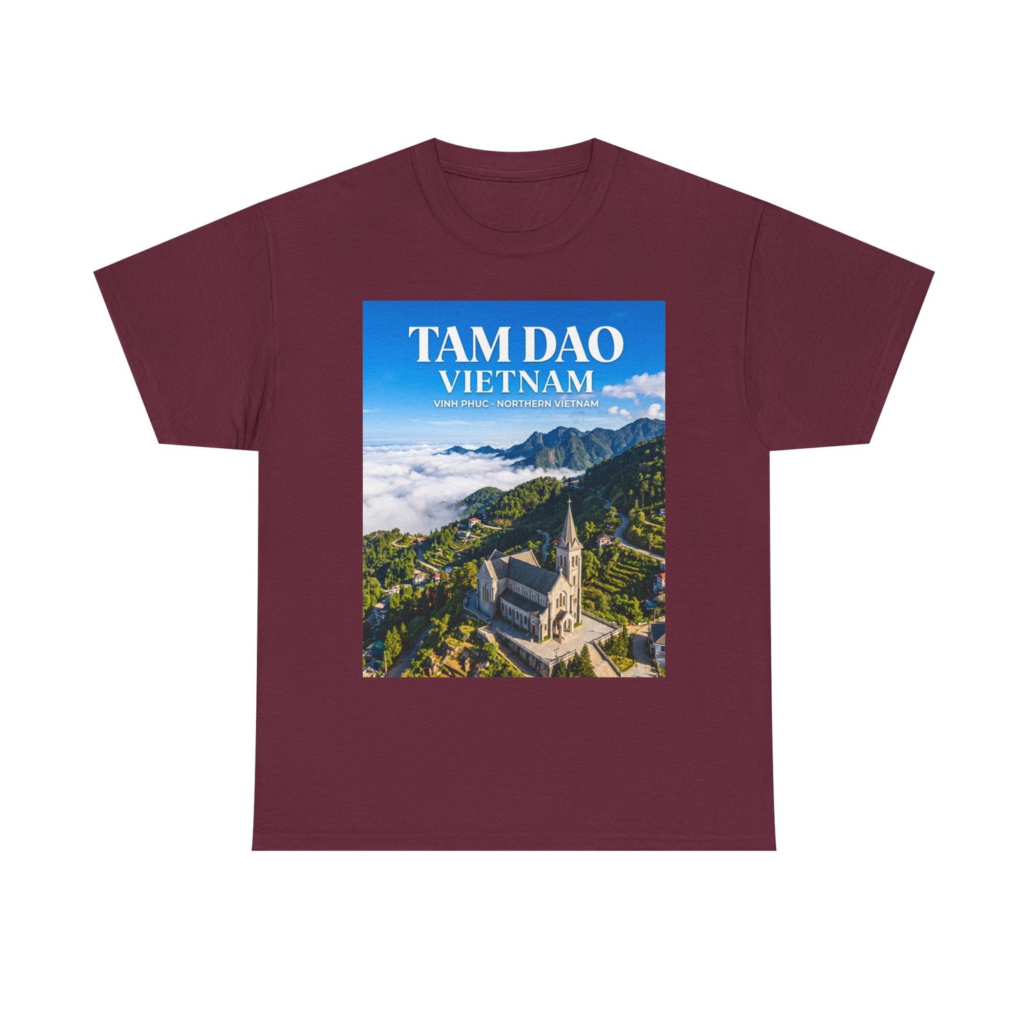 Tam Dao Vietnam Scenic T-Shirt – Mountain Church Travel Tee