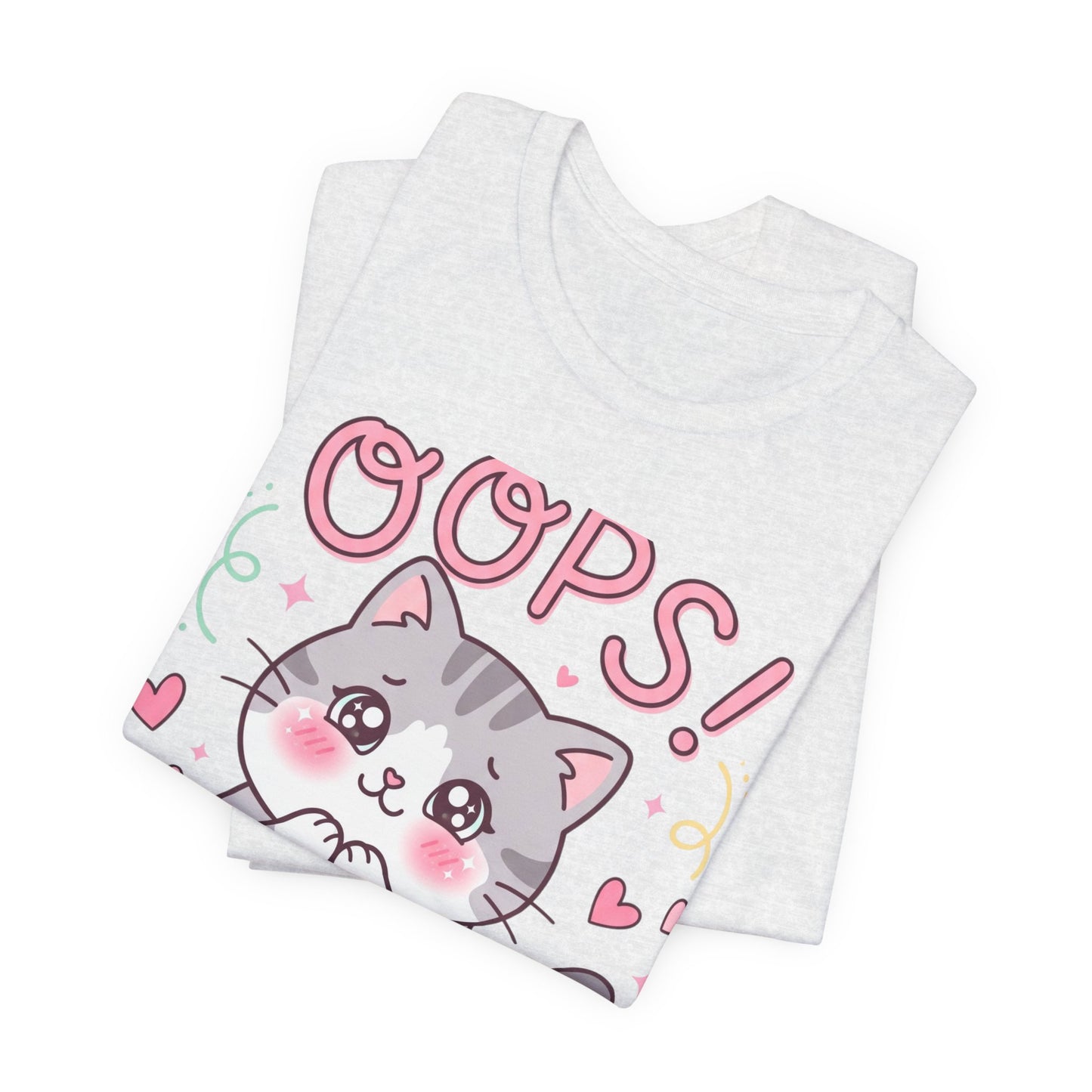 Oops! Don’t Blame Me Cute Kitten T-Shirt