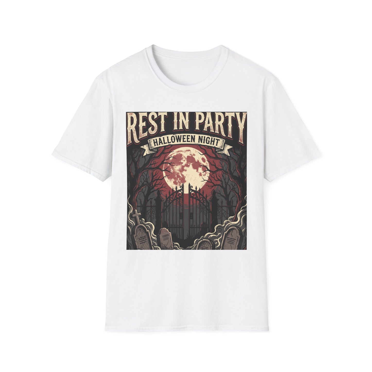 Rest in Party Halloween Night T-Shirt