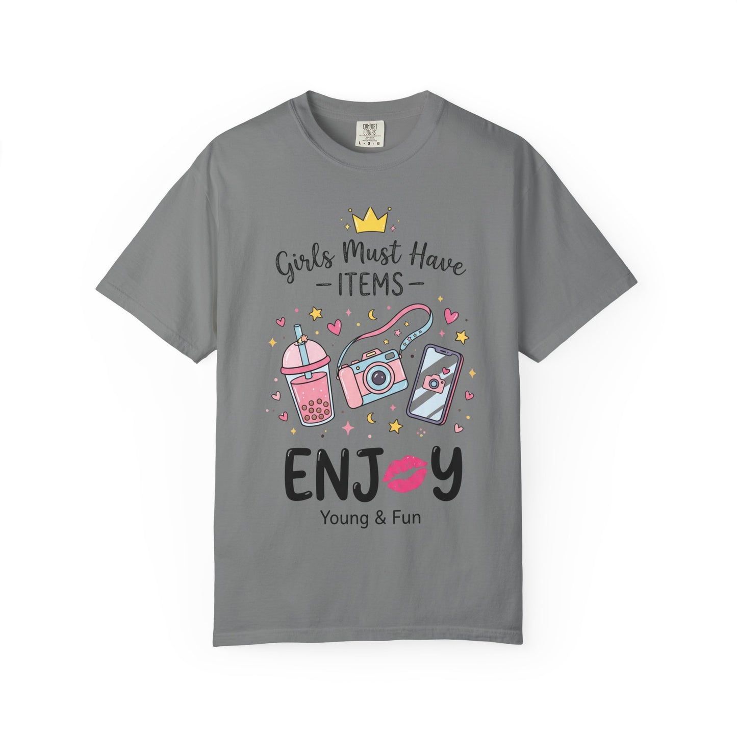 Girls Must Have Items "Enjoy" Graphic T-Shirt