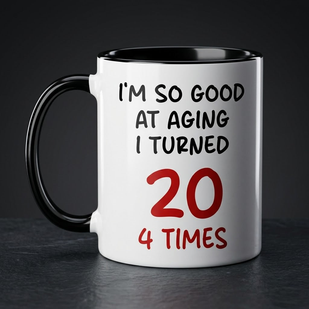 80th Birthday Gifts For Men, Gifts For 80 Year Old Man, eighty 1946 Gift, Funny Birthday Gift, 80 Year Old Cup, Turning 80 Present Cup, 80th Birthday Coffee Mug for Wife, Sister, Daughter, Friend