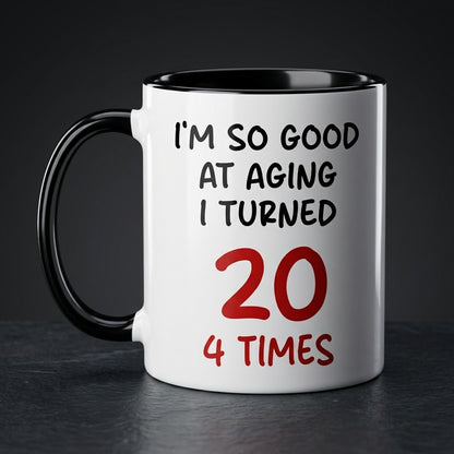 80th Birthday Gifts For Men, Gifts For 80 Year Old Man, eighty 1946 Gift, Funny Birthday Gift, 80 Year Old Cup, Turning 80 Present Cup, 80th Birthday Coffee Mug for Wife, Sister, Daughter, Friend