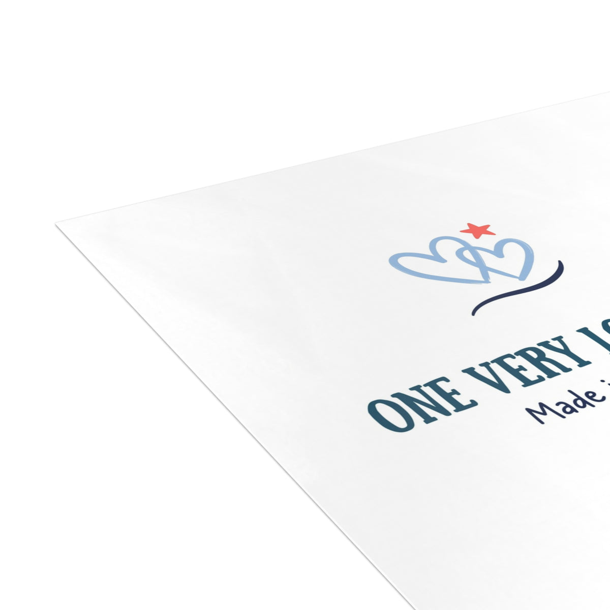 Amazing Dad Greeting Card – One Very Loved Dad Father's Day Card
