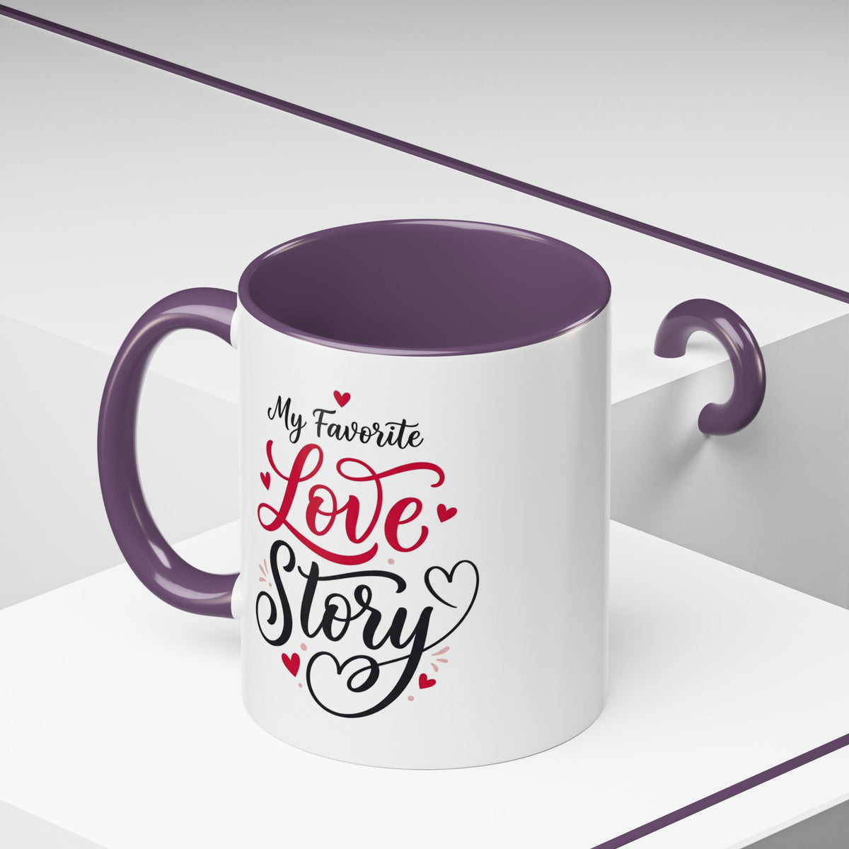 My Favorite Love Story Romantic Coffee Mug