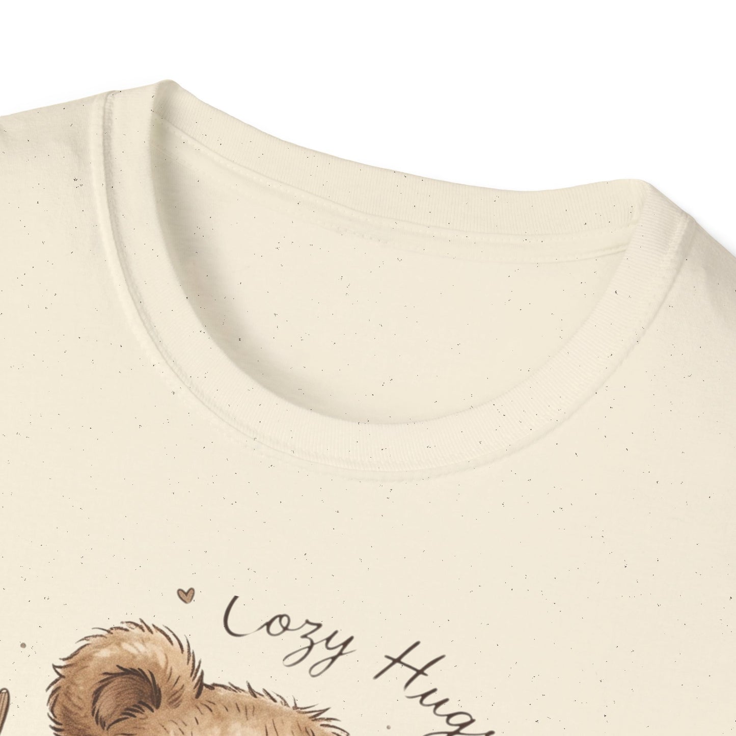 Cozy Hugs Teddy Bears T-Shirt — Cute Mom & Baby Bear Illustration