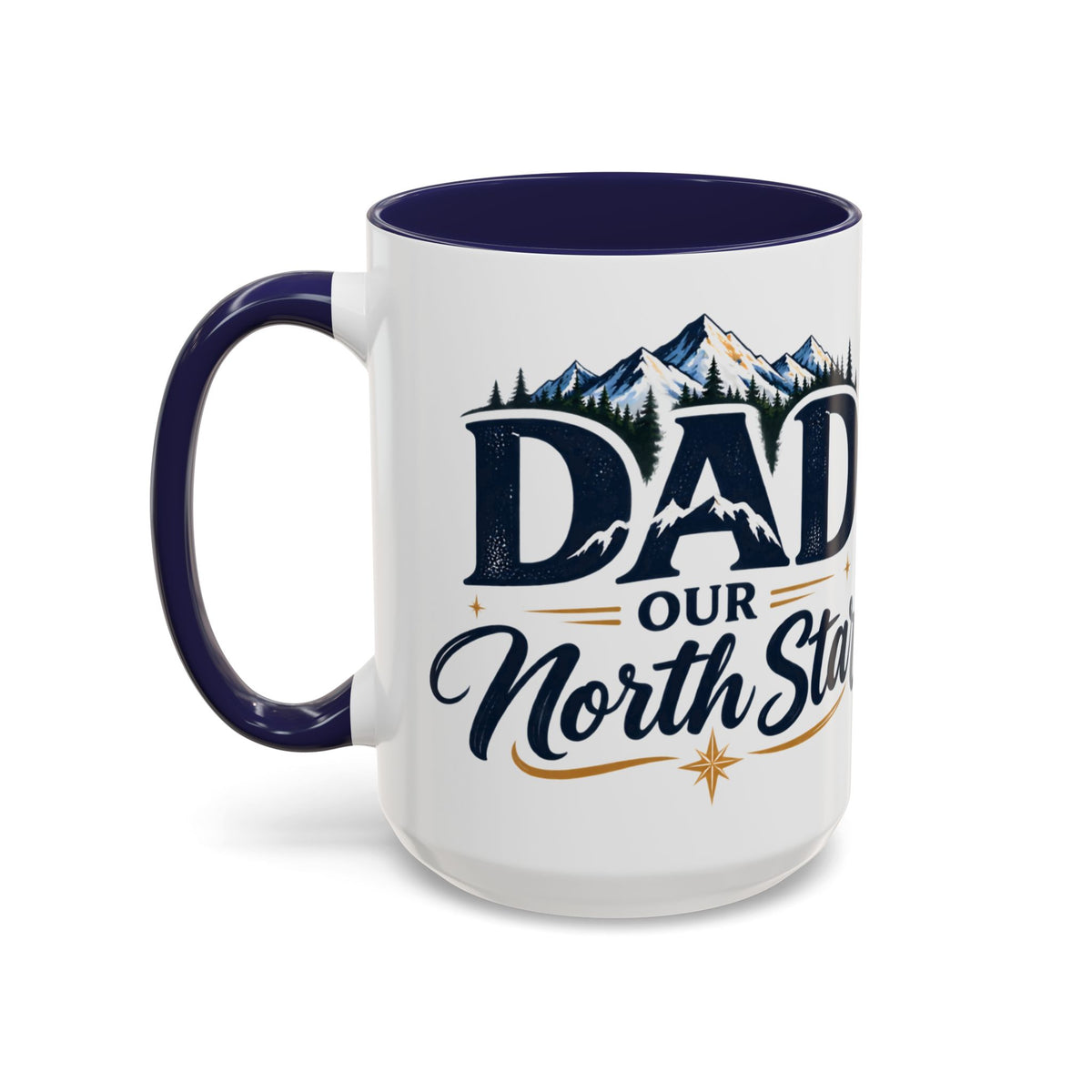 Adventure Compass Mountain Coffee Mug