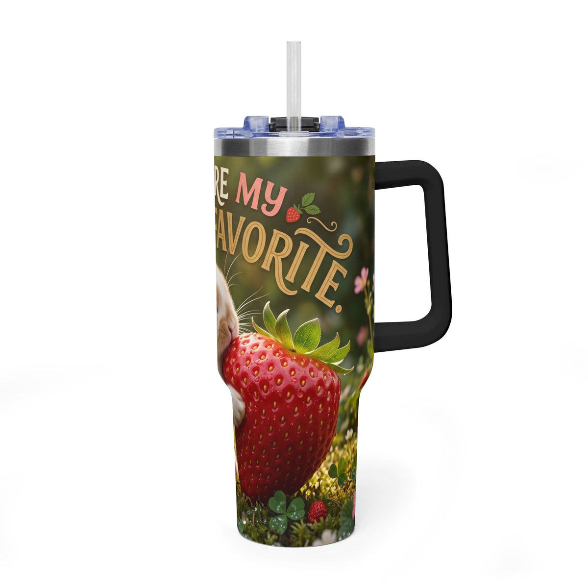 You Are My Berry Favorite Bunny 40oz Thermal Tumbler