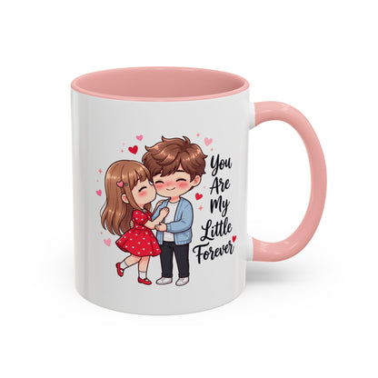 You Are My Little Forever Romantic Couple Coffee Mug