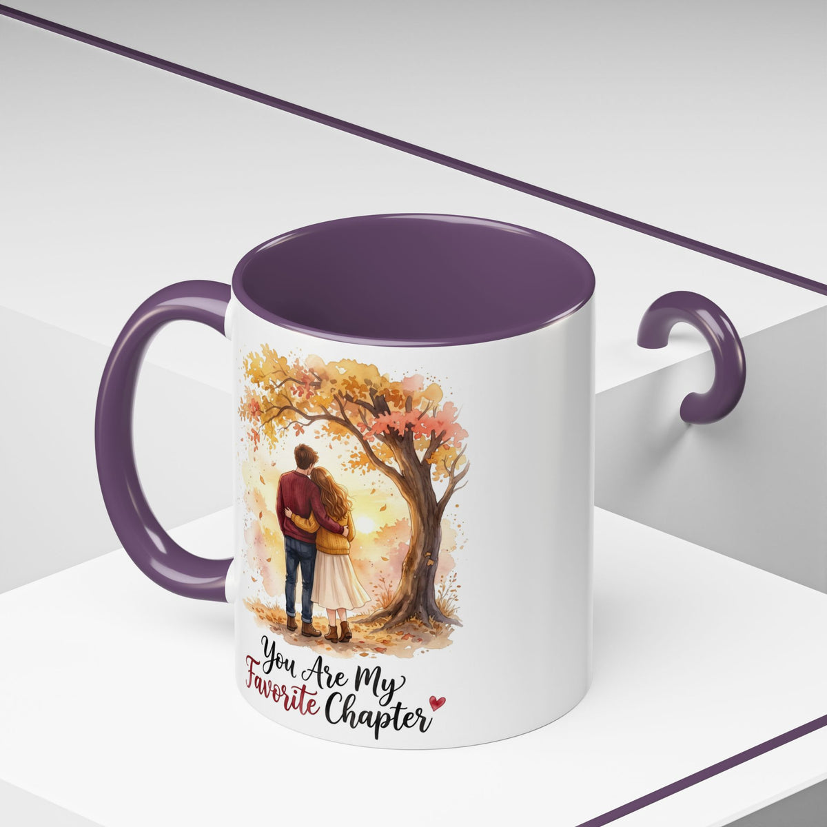 You Are My Favorite Chapter Romantic Autumn Coffee Mug