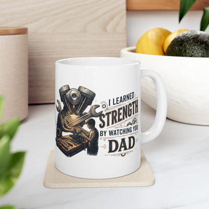 Funny Mechanic Coffee Mug – Workshop Tool Art Gift