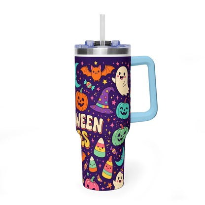 Halloween Vibes 40oz Thermal Tumbler