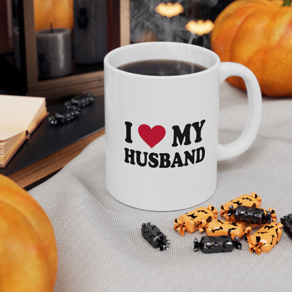 I Love Hunting Ceramic Mug