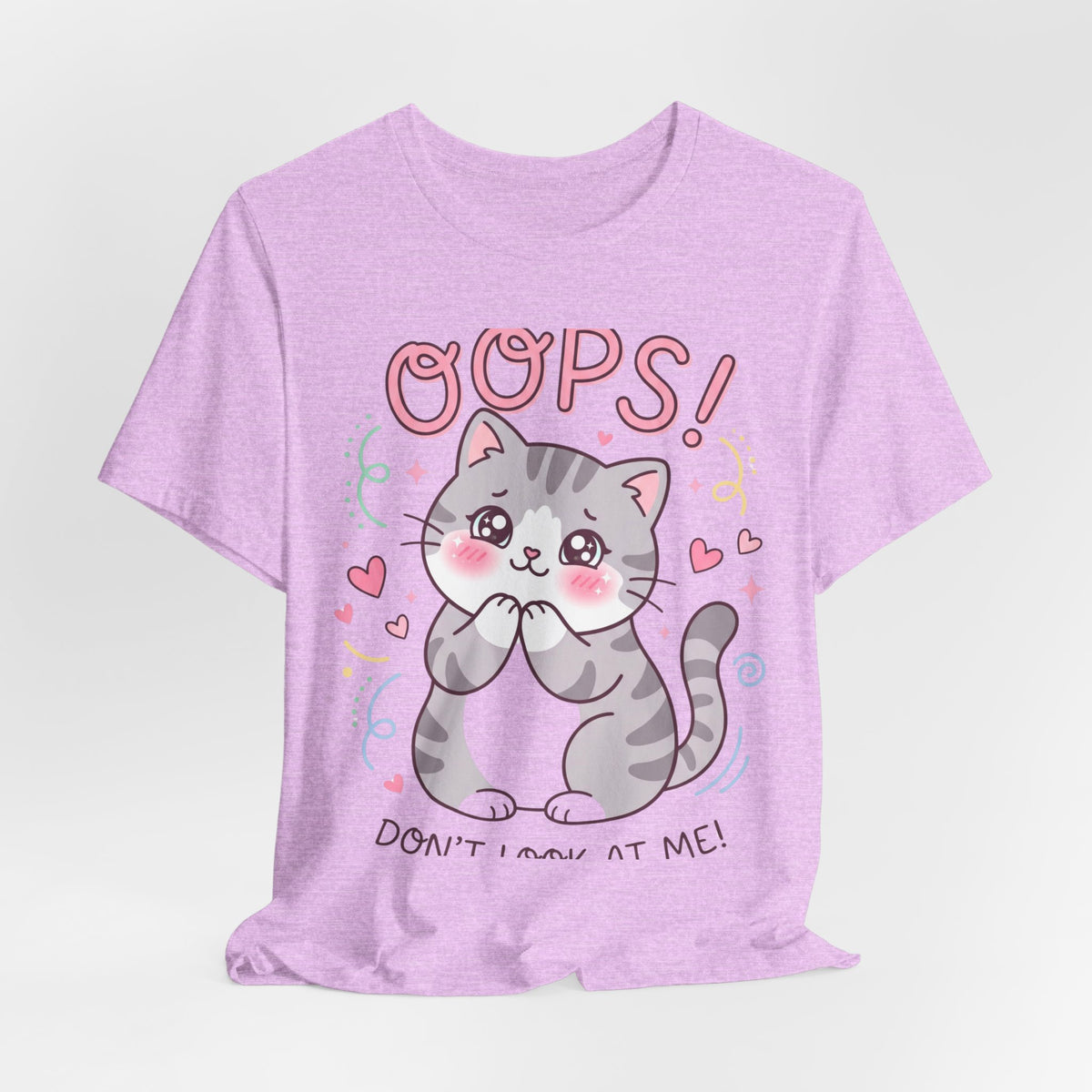 Oops! Don’t Blame Me Cute Kitten T-Shirt