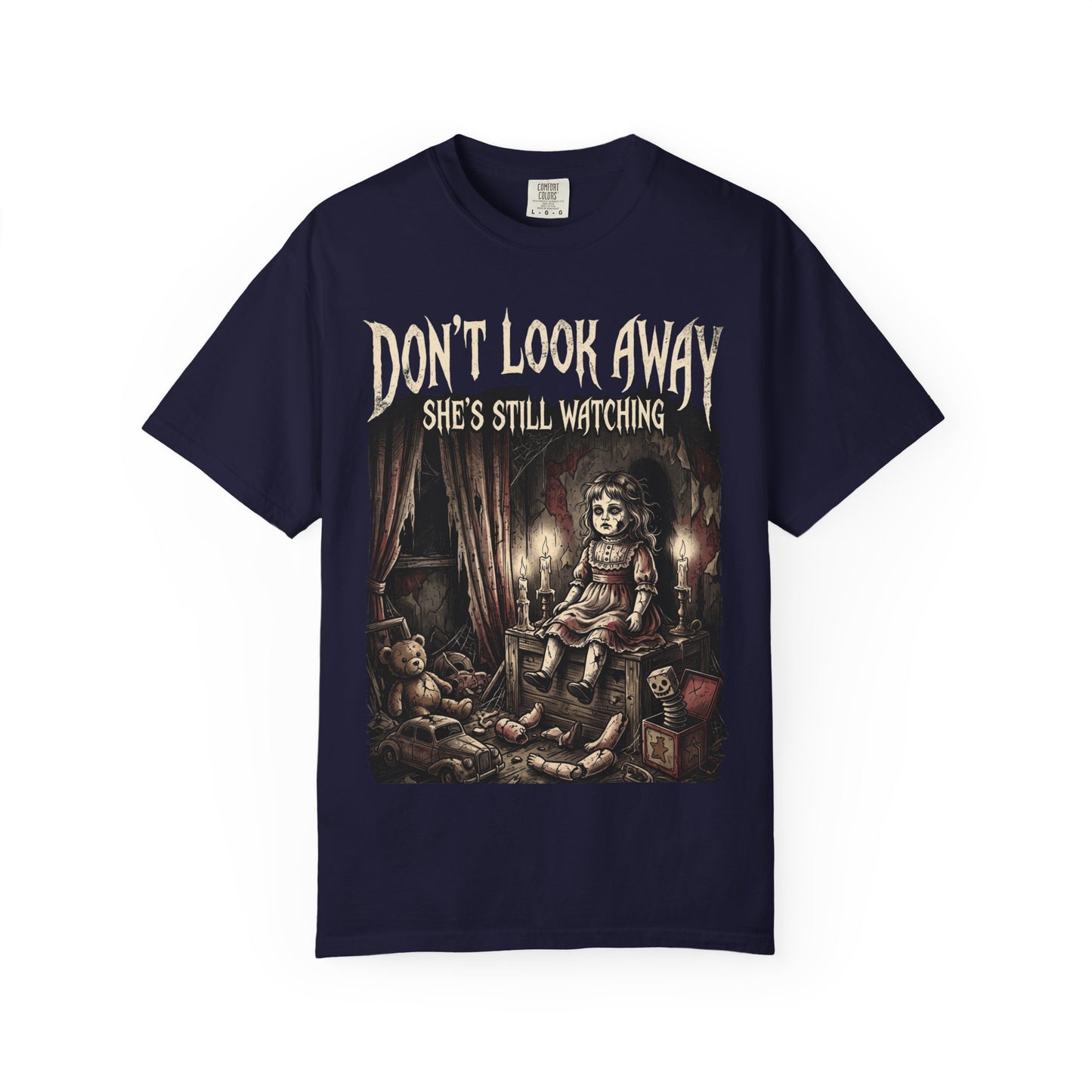 Don't Look Away "She's Still Watching" T-Shirt