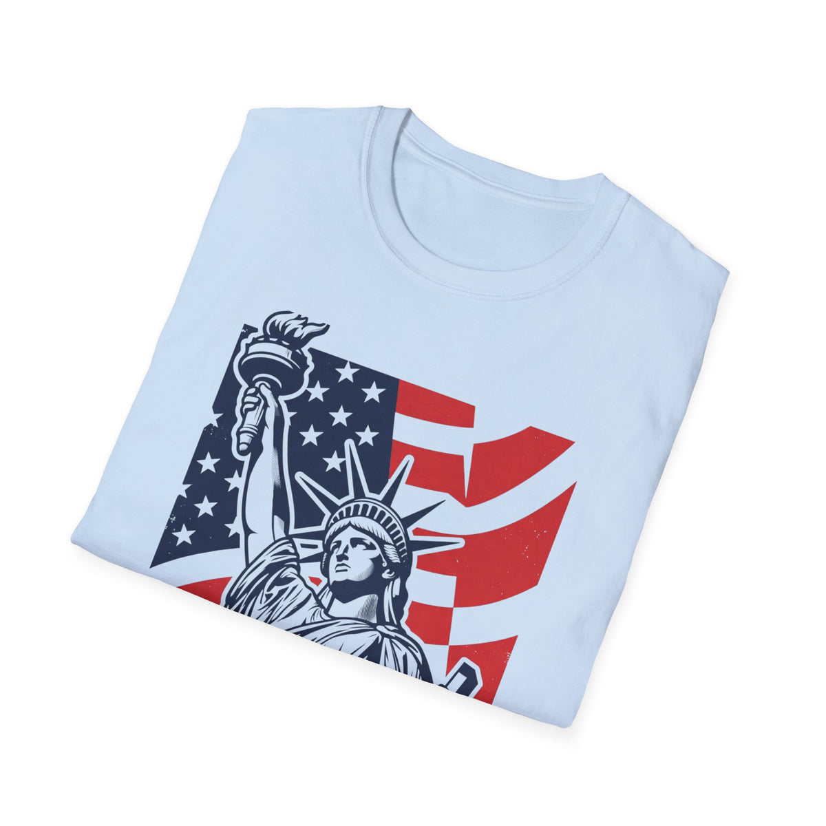 Statue of Liberty 'Freedom' T‑Shirt — American Flag Patriotic Tee