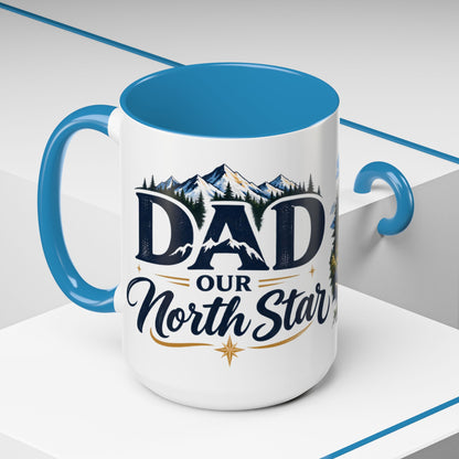 Adventure Compass Mountain Coffee Mug