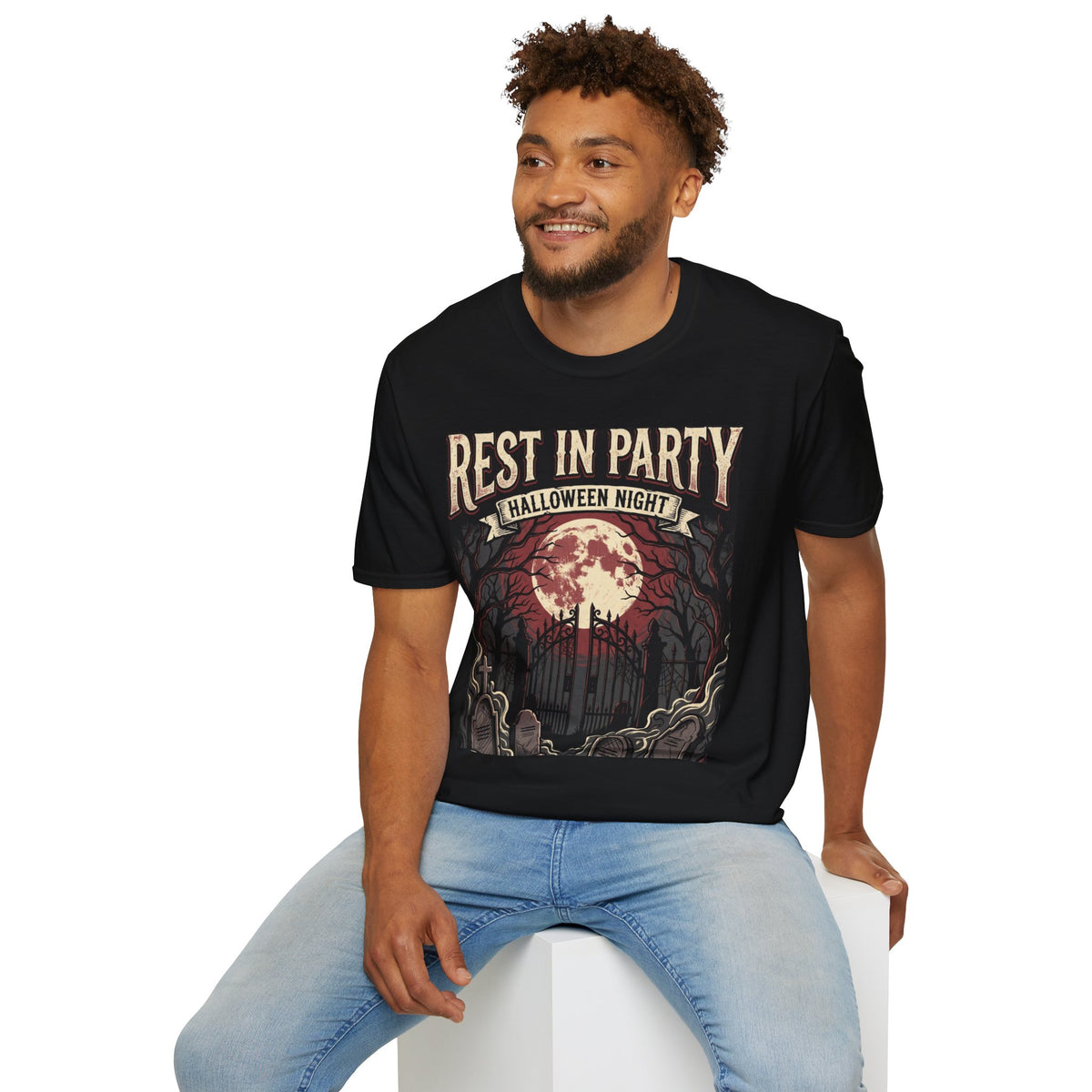 Rest in Party Halloween Night T-Shirt