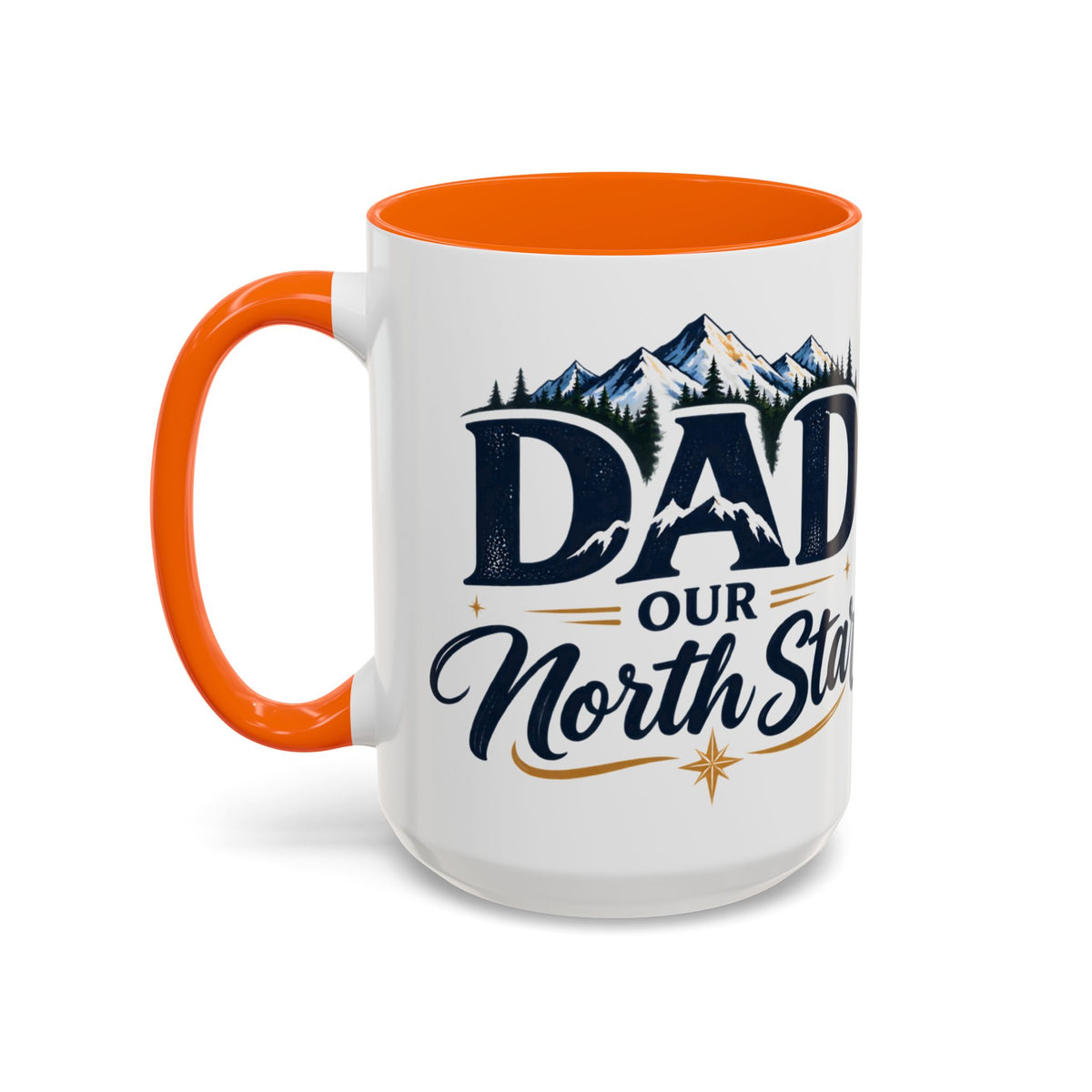 Adventure Compass Mountain Coffee Mug