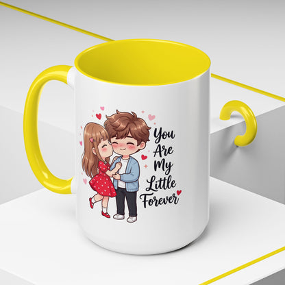 You Are My Little Forever Romantic Couple Coffee Mug