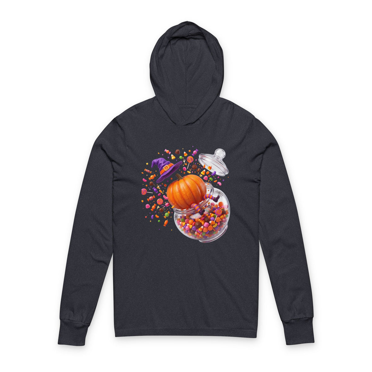 Unisex Hooded Long Sleeve Tee