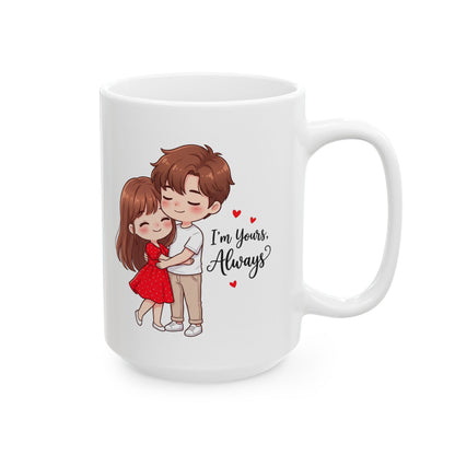 Ceramic Mug – Cute Inspirational Girl Design