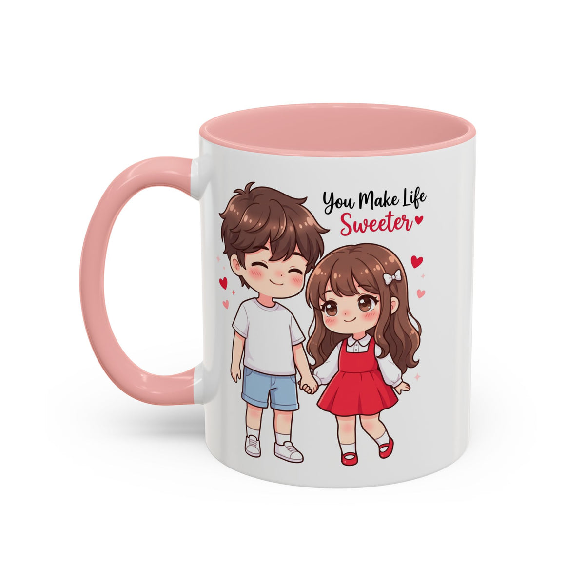 You Make Life Sweeter Couple Coffee Mug