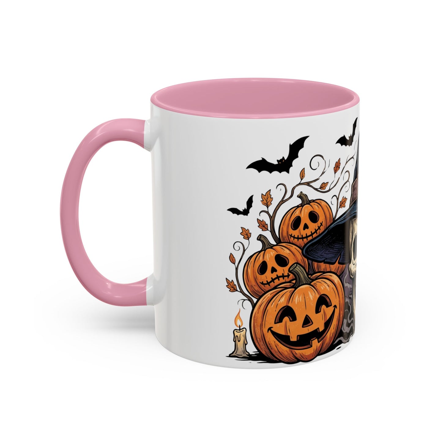 Halloween Skull & Jack-o'-Lantern Mug (11oz/15oz)