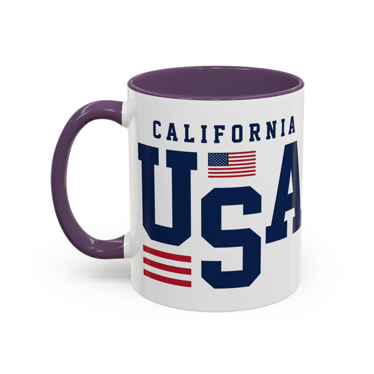 USA California Coffee Mug — Patriotic Accent 11/15oz