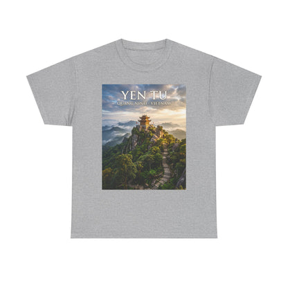 Yen Tu Mountain Scenic Tee – 'YEN TU: Listen to the Silence' Travel Photography T-Shirt