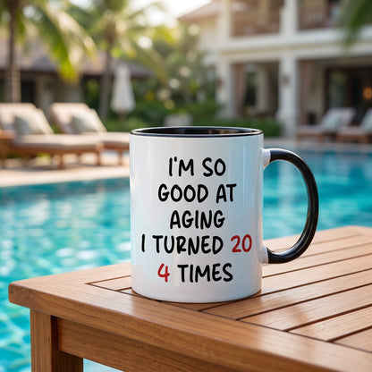 80th Birthday Gifts For Men, Gifts For 80 Year Old Man, eighty 1946 Gift, Funny Birthday Gift, 80 Year Old Cup, Turning 80 Present Cup, 80th Birthday Coffee Mug for Wife, Sister, Daughter, Friend