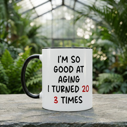 60th Birthday Gifts For Men, Gifts For 60 Year Old Man, Sixty 1966 Gift, Funny Birthday Gift, 60 Year Old Cup, Turning 60 Present Cup, 60th Birthday Coffee Mug for Wife, Sister, Daughter, Friend