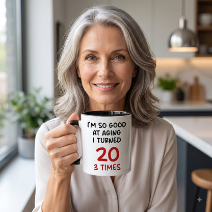 60th Birthday Gifts For Men, Gifts For 60 Year Old Man, Sixty 1966 Gift, Funny Birthday Gift, 60 Year Old Cup, Turning 60 Present Cup, 60th Birthday Coffee Mug for Wife, Sister, Daughter, Friend