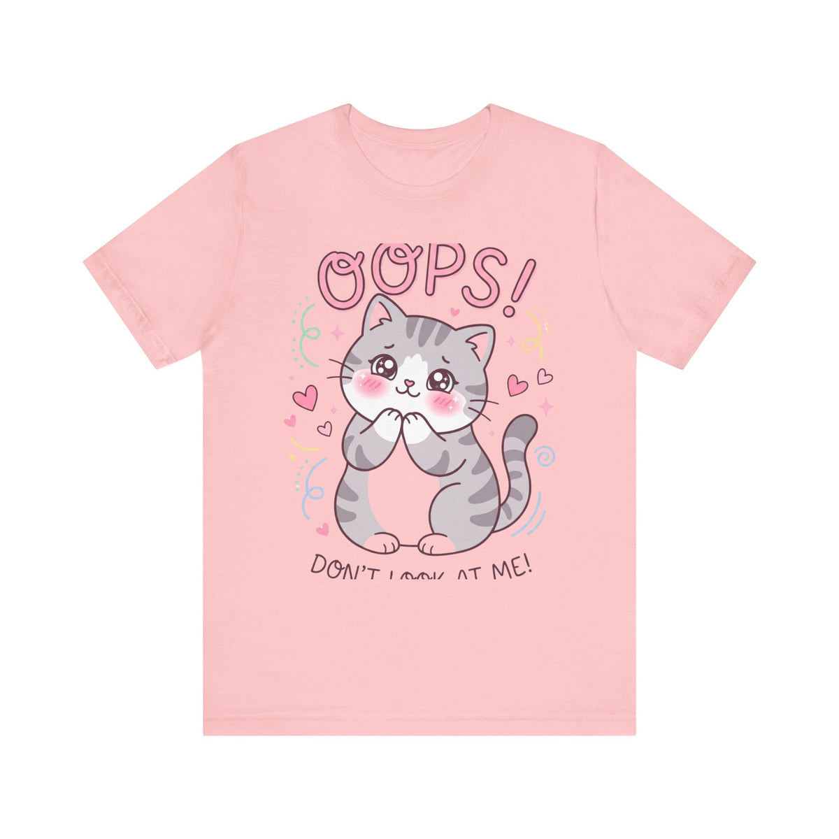 Oops! Don’t Blame Me Cute Kitten T-Shirt