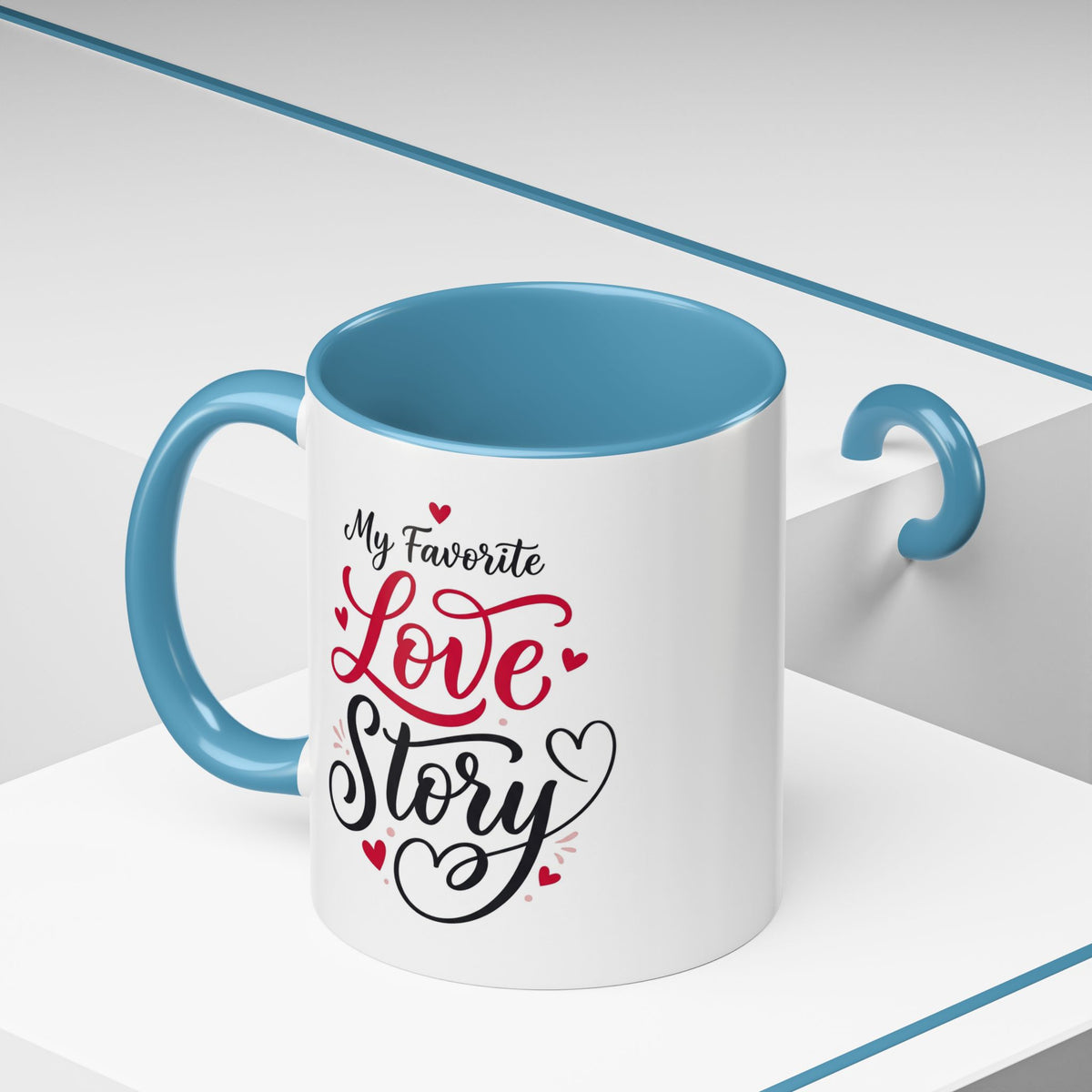 My Favorite Love Story Romantic Coffee Mug