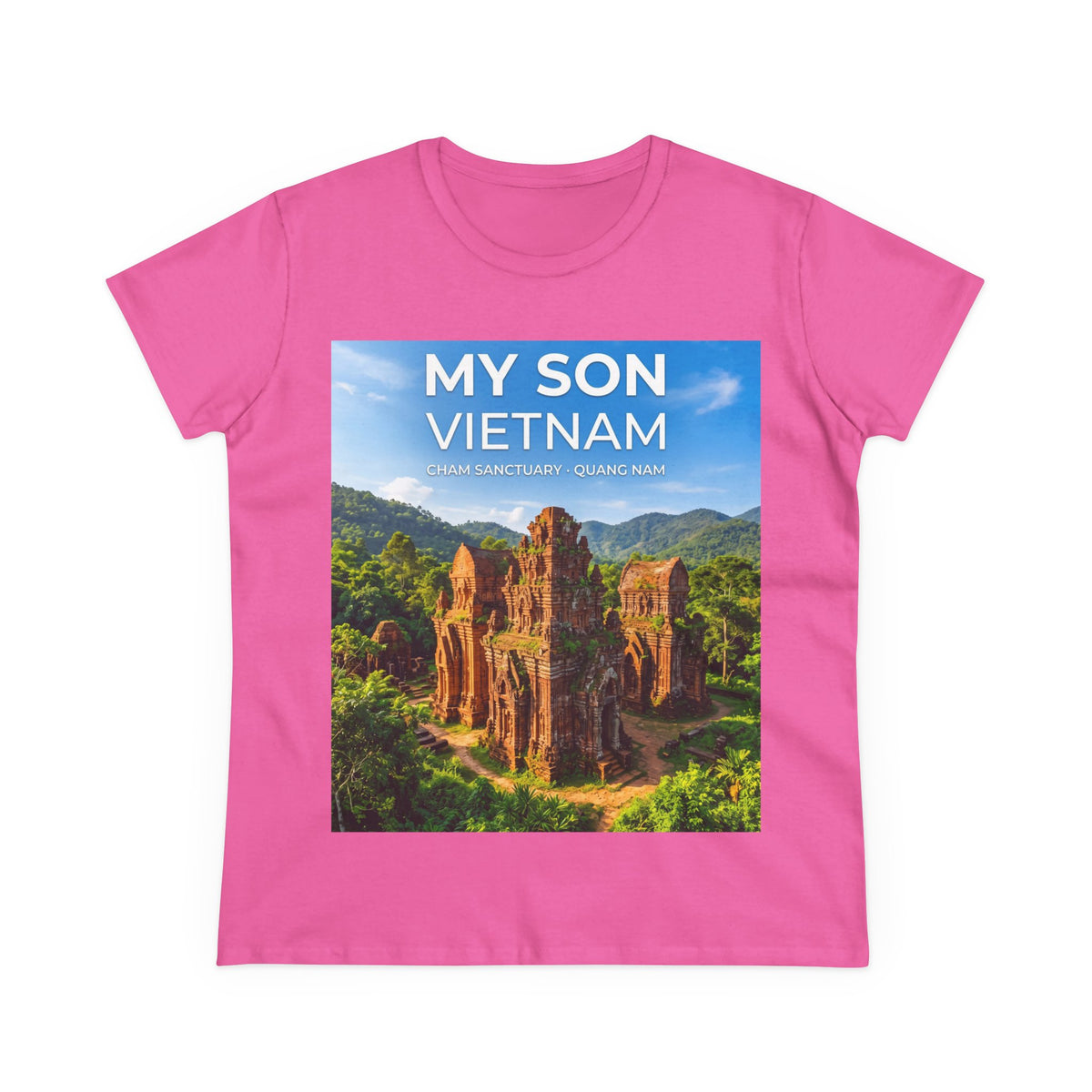 My Son Vietnam Travel Tee — My Son Sanctuary Photo T‑Shirt
